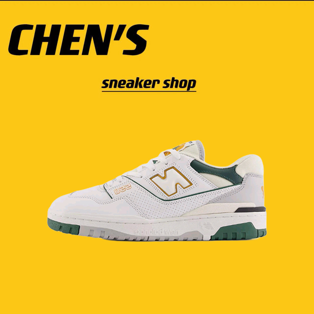 New Balance 550 复古 舒适百搭减震透气防滑耐磨 急速仓BB550PWC
