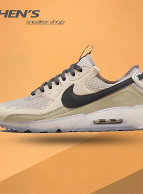 NIKE/耐克 Air Max 90男子休闲气垫运动跑步鞋 急速仓DH4677-200