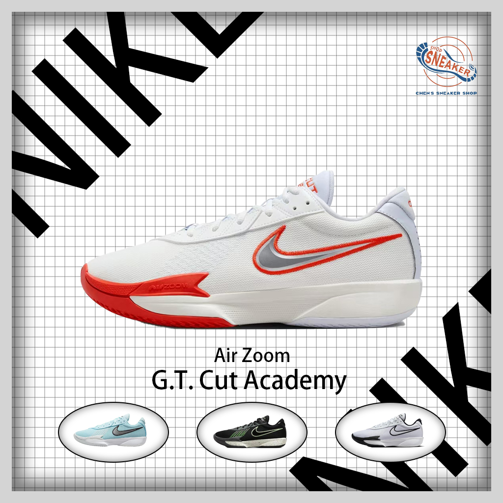 耐克GT简版白红色实战篮球鞋