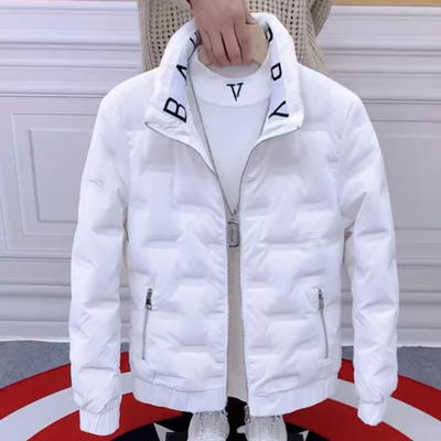 韩版羽绒服立领短款外套