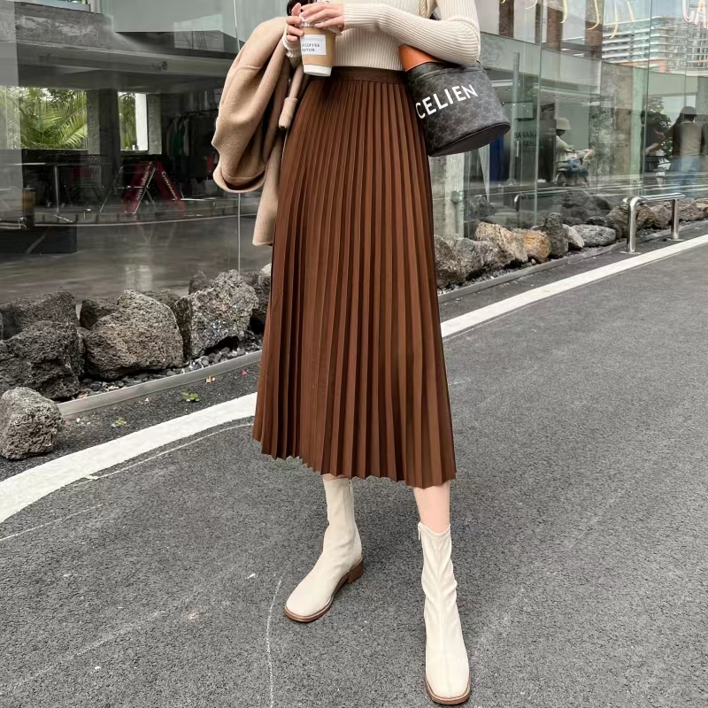 送运费险百搭显瘦松紧腰半身裙