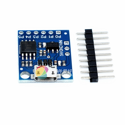 开发模块 ATTINY85 微型 mini usb单片机开发板 带排针