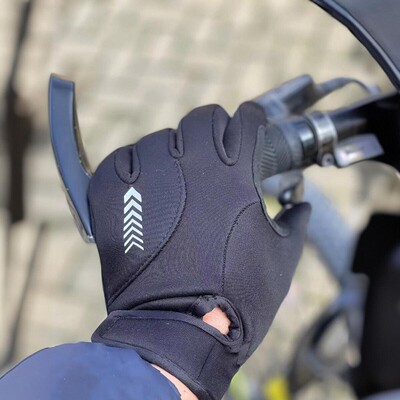 crane防滑常规厚度防水骑行手套