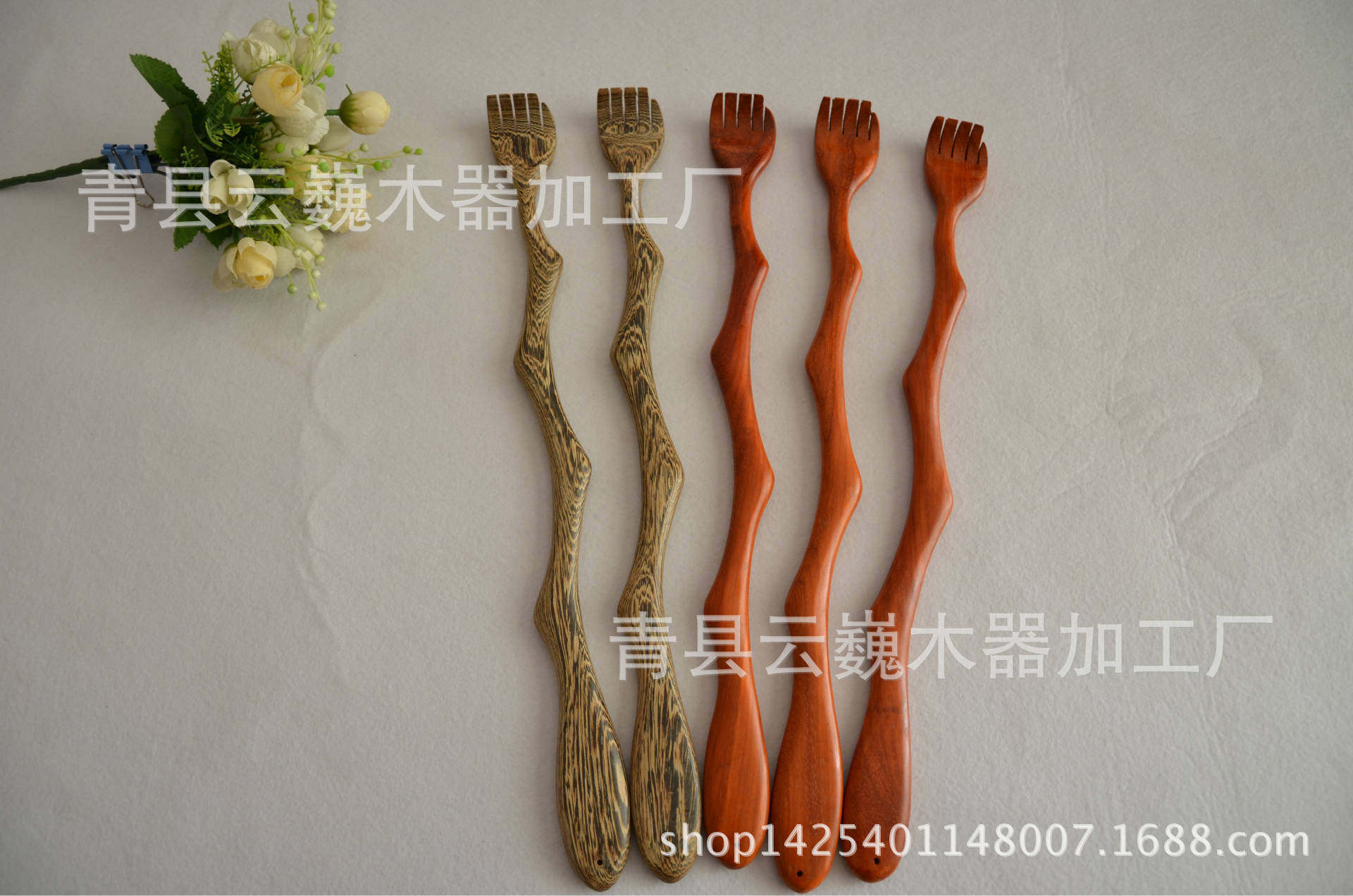 新款升级鸡翅木痒痒挠整木一体痒痒挠鸡翅木不求人木质