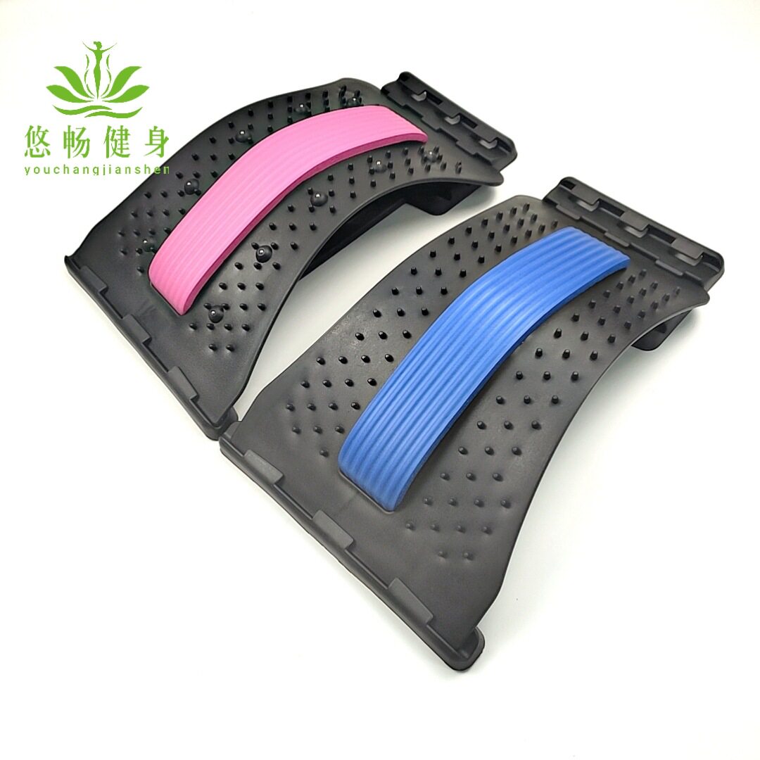 腰间盘牵引器腰椎矫正器腰部劳损弧形拉伸舒缓器瑜伽脊椎按器材