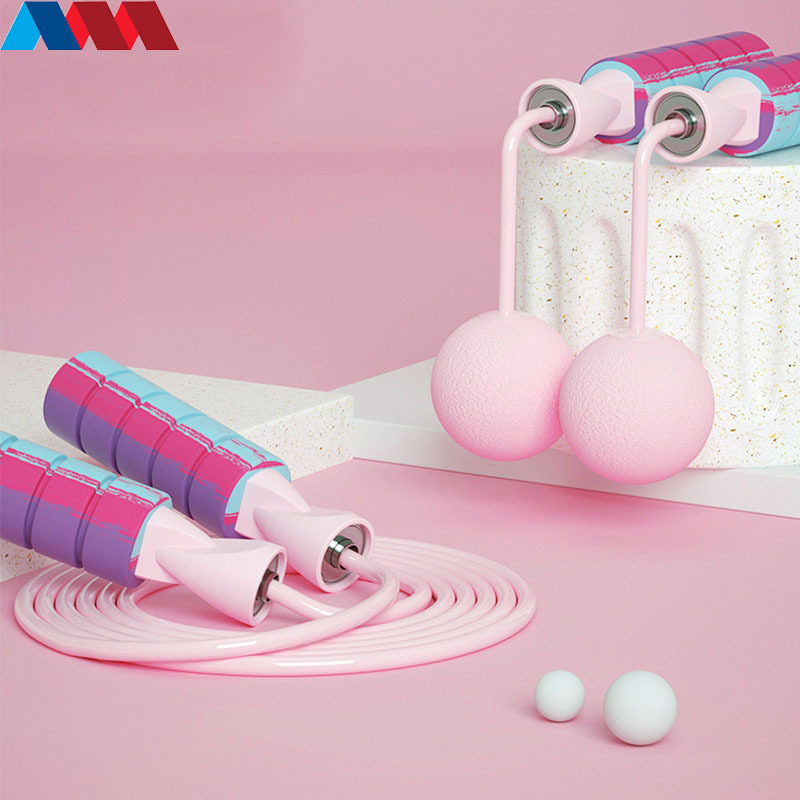 无绳跳绳专业燃脂负重球女健身减肥专用瘦身室内运动减脂无线家用