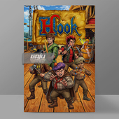 铁钩船长装 饰画虎克船长墙画怀旧街机游戏壁画原创高清电竞挂画