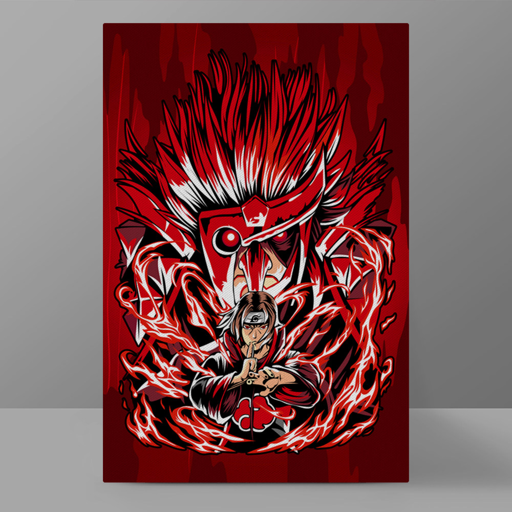 宇智波鼬须佐能乎装饰画itachi uchiha susanoo动漫漫画设计挂画