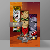 from Mice Mars壁画复古卡通墙画收藏挂画 饰画Biker 火星鼠骑士装