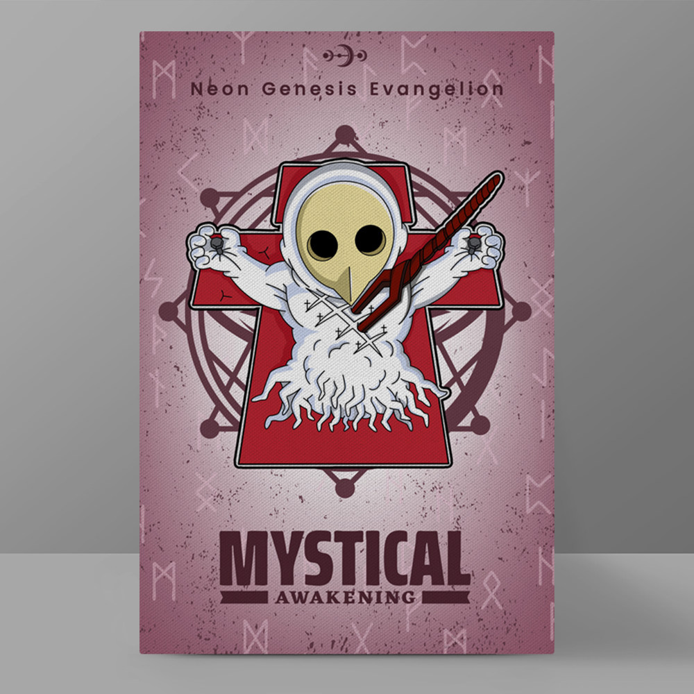 第二使徒莉莉丝装饰画福音战士eva 2nd angel lilith动漫原创挂画