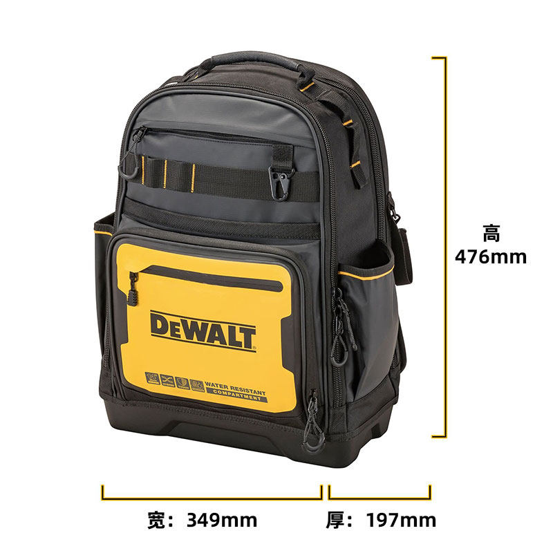 DEWALT 14인치 공구 가방 DWST60102 전기 수리 다기능 배낭 방수 및 방진 IP54