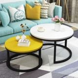 Кофейный столик небольшая квартира Light Luxury Modern Минималистская гостиная Rock Plate Plate Stab