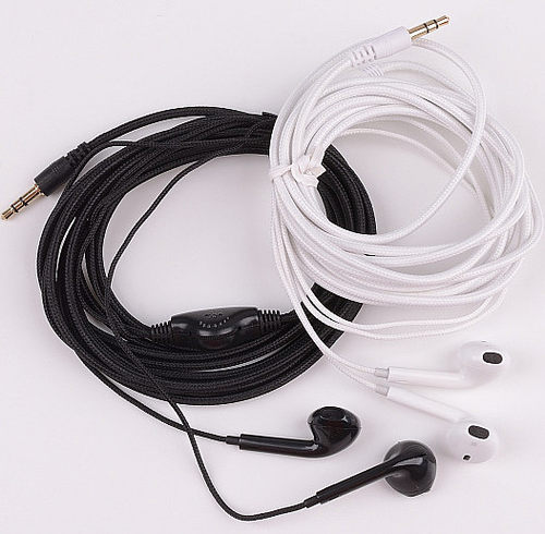 加长线布线耳机2米3调音器不带