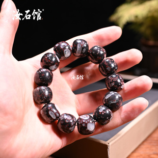 天然玉石梅花玉手串男女手链正品保证包邮或非哦文玩佛珠念珠国风