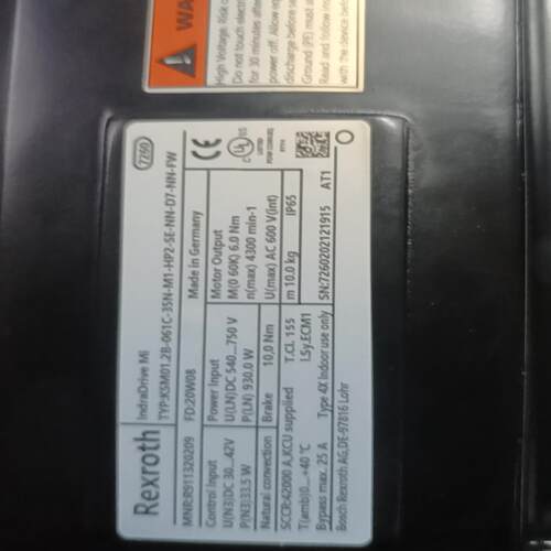 力士乐一体式电机KSM012B-061C-35-M1-HP(念奴配件）
