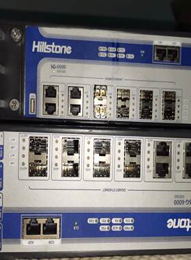 SG6000 M6560 设备2台 山石网科 hillsto(念奴配件）