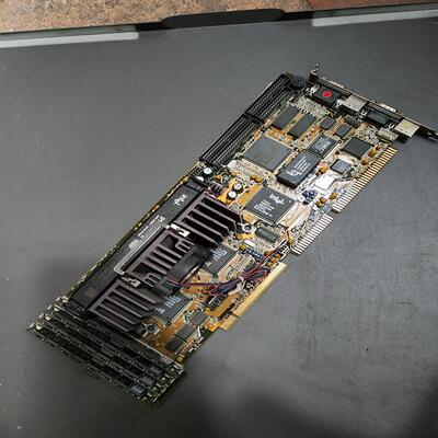 台湾 工控机主板 PCI-P2FV REV11 带CPU(念奴配件）