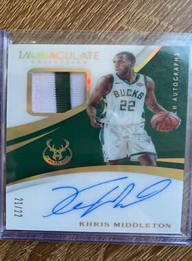 克里斯米顿 球星卡 Khris Middleton球星(念奴配件）