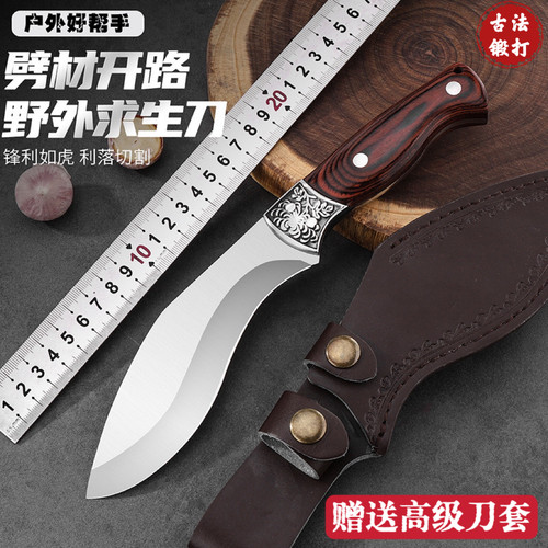 龙泉古法锻打二次开刃