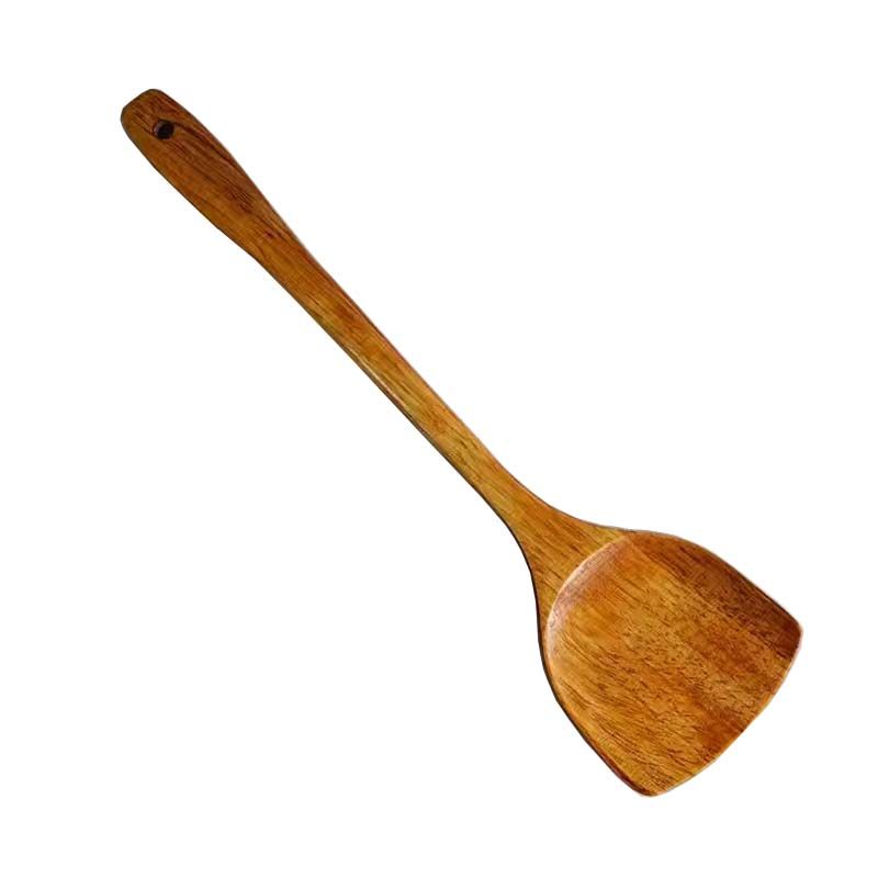 加长木头铲子木锅铲套装木铲子不粘锅可用铲家用木质炒菜