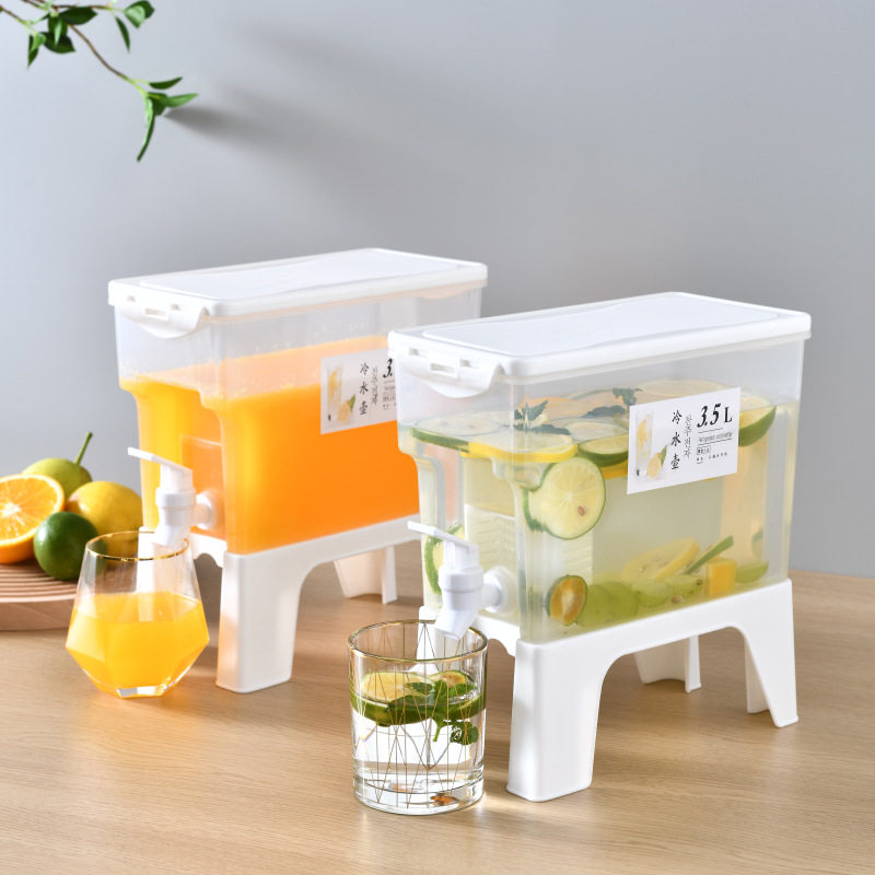 家用冷水桶带龙头水果茶
