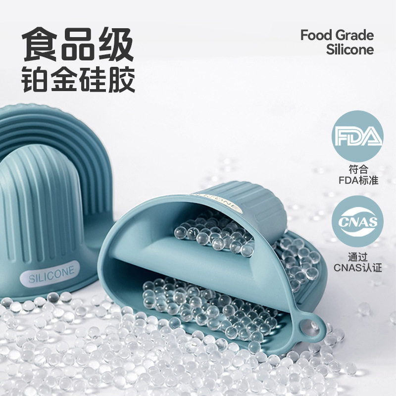防烫硅胶手套隔热手夹加