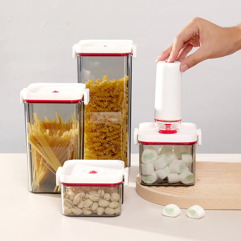食品级抽真空密封罐防尘