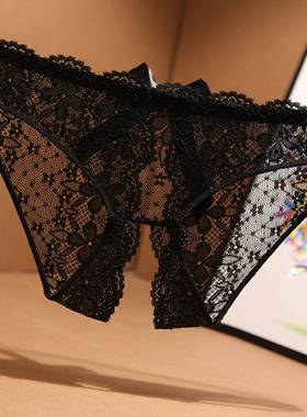 维多利亚情侣内裤夫妻款激情丁字女内开裆裤情侣性感夜晚火辣字裤