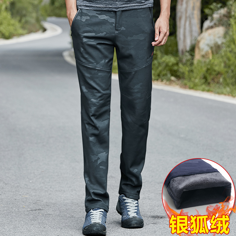 户外秋冬季冲锋裤男女软壳登山裤防风防水加厚加绒滑雪裤防寒大码|ruв категории открытый/альпинизм/в поход/Поездки товаров, открытый одежды, пулемёт белье, пулемёт брюки - от Buy2taobao.com для оказания профессиональной услуги покупки агента Taobao