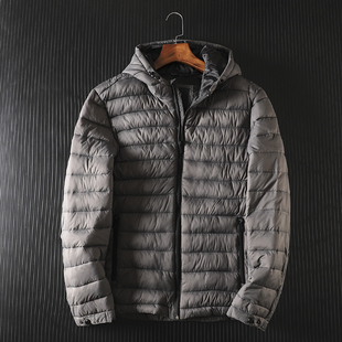 格外轻盈保暖!外贸原单冬季轻薄款连帽运动棉衣冬季夹克棉服外套