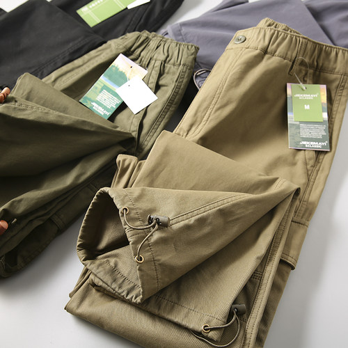 户外伐木工装直筒休闲裤长裤