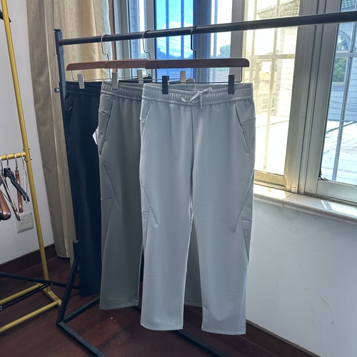 薄绒款 科技三防 户外机能 秋冬新款男士立体裁剪软壳直筒休闲裤