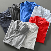 POLO衫 出口美国小众精梳环锭纱棉男士 休闲柔软透气短袖 时尚 潮 夏季