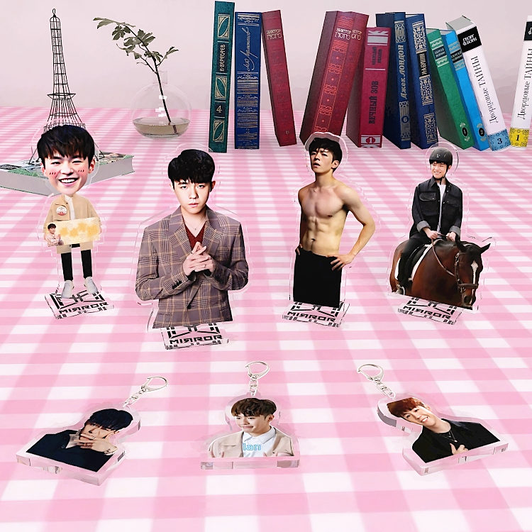 mirror周边陈卓贤亚克力钥匙扣