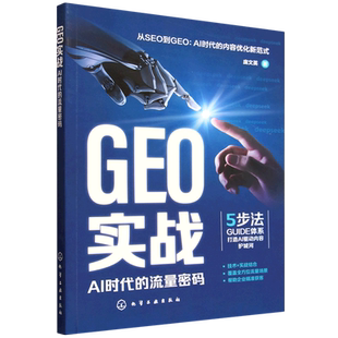 新华正版 庞文英 GEO实战 流量密码 化学工业 AI时代