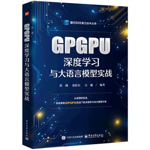 洪洲 壁仞科技算力技术丛书 GPGPU深度学习与大语言模型实战 电子工业 新华正版
