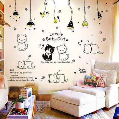 living room bedroom wall sticker wall paper wallpaper poste