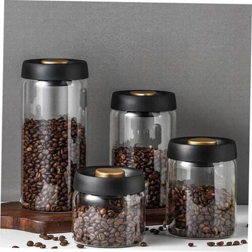 Coffee Bean Container with Airtight Lid- Cereal, Sugar Tea