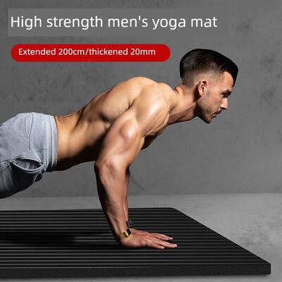 Yoga Mat Exercise Thick Non-slip Gym Fitness Durable Pilates