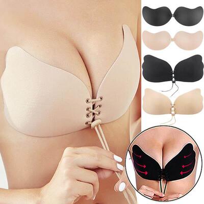 Silicone Push Up Underwear Invisible Bra Bust Braces Support