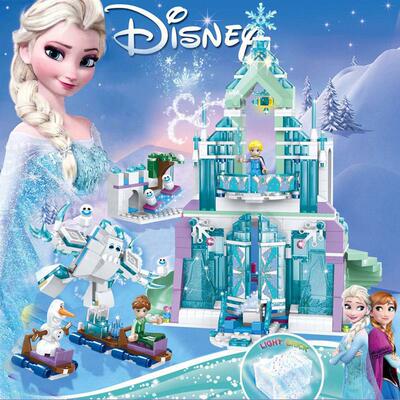 leXgo girls uilding s puzzle elsa frozen 2 castle