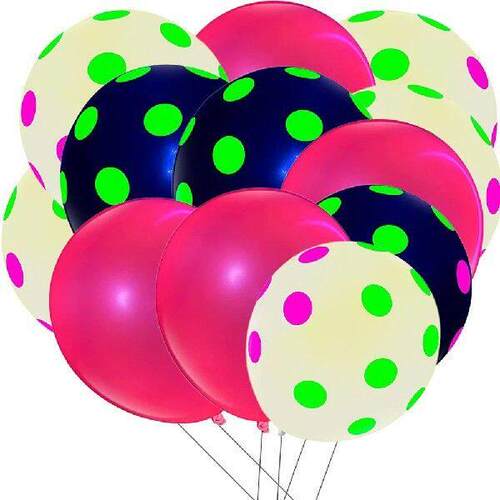 50 Pcs Neon Party Decorations Glow Supplies Fluorescent