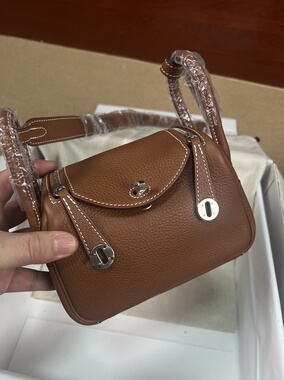 年底套现  顶顶版本捡漏 金棕色mini林迪19 正宗法国RMC原厂TC皮