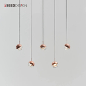 喜 DORA 吊灯 台湾SEEDDESIGN 朵拉P5 客厅卧室玻璃吊灯