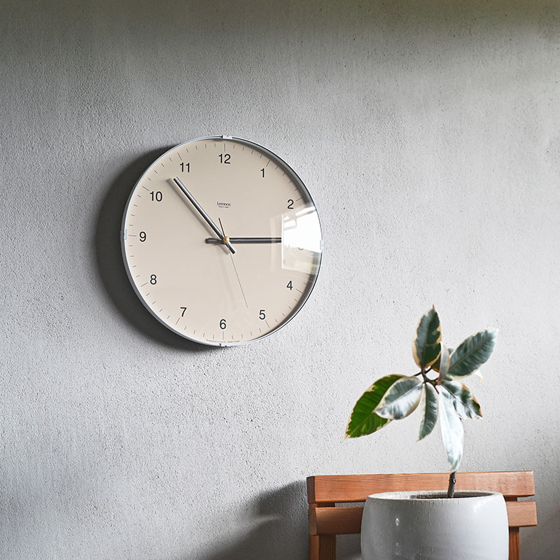 日本原装进口Lemnos北欧挂钟