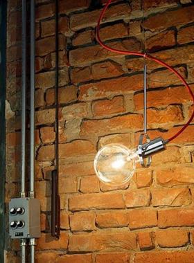 Ideallux意大利工业复古单灯头床头客厅卧室台灯玻璃灯饰RADIO灯