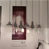 限享30%OFF Ideal lux OIL 现代工业风水泥创意客餐厅卧室吊灯