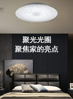 德国翠欧TRIO客厅灯智能灯ALABASTER北欧简约手工玻璃卧室吸顶灯