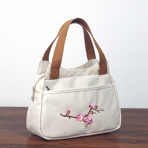 绣花帆布包拎包民族风