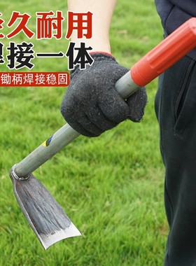 园艺种花工具农用小锄头家用种菜小型挖野菜一体款翻地松土小花锄